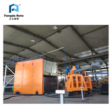 新款大型自动化滚塑成型机 塑料垃圾桶洗地机生产设备 滚塑设备