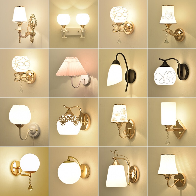 wall lamp bedroom new wall lamp living room balcony corridor aisle lamp stair lamp led room creative bedside lamp