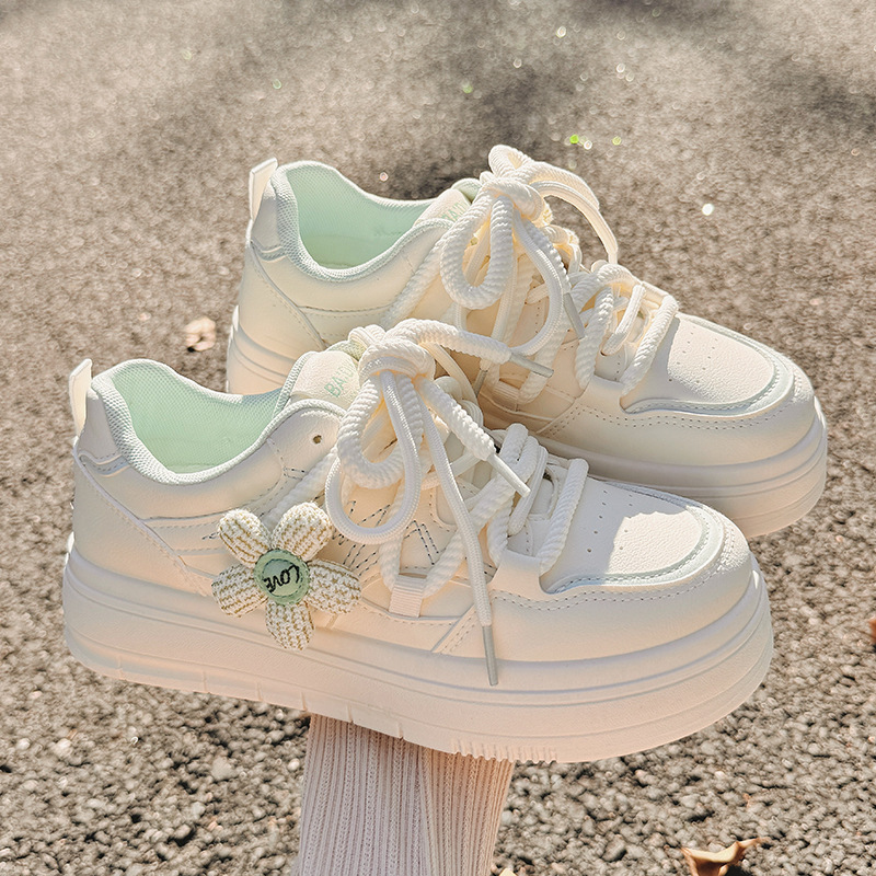 Zapatos de mujer de verano zapatos blancos nuevos zapatos de malla transpirables zapatos casuales zapatos deportivos