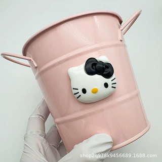 多巴胺树脂滴油可爱小K猫收纳化妆盒平面贴件diy饰品发夹材料配件