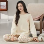 高档圆领女士学生家居服