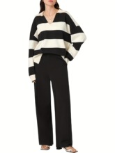 E 15333 Fashion Knitwear Top 㼑��Lᘿ��� ���R�d�羳�W��