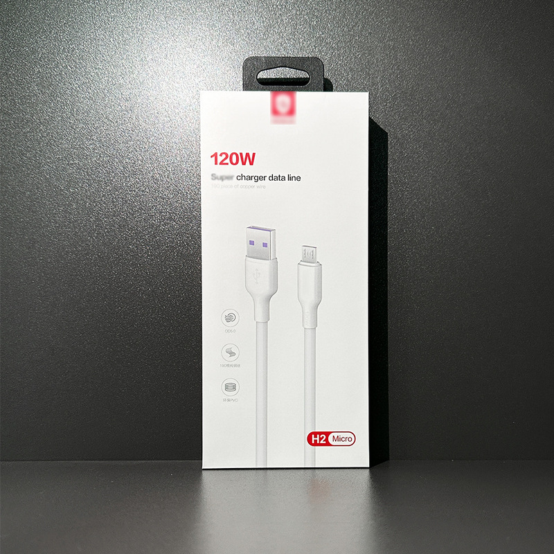 Red Fruit H2 Series 120W Fully Compatible Fast Charging Cable Is Suitable for Android V8, Pingguo Type-C, and Three Other Interfaces for Fast Charging Red Fruit H2 Series 120W Fully Compatible Fast Charging Cable Is Suitable for Android V8, Pingguo Type-C, and Three Other Interfaces for Fast Charging