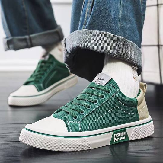 Classic Canvas Shoes Men's Summer Men's Shoes New Breathable All-match Non-slip Wear-resistant 2025 Popular Casual Shoes Shoes
