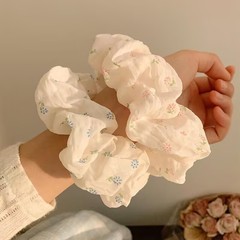 森系碎花大肠发圈女2025春新款韩系温柔高级感头饰发绳头绳发饰