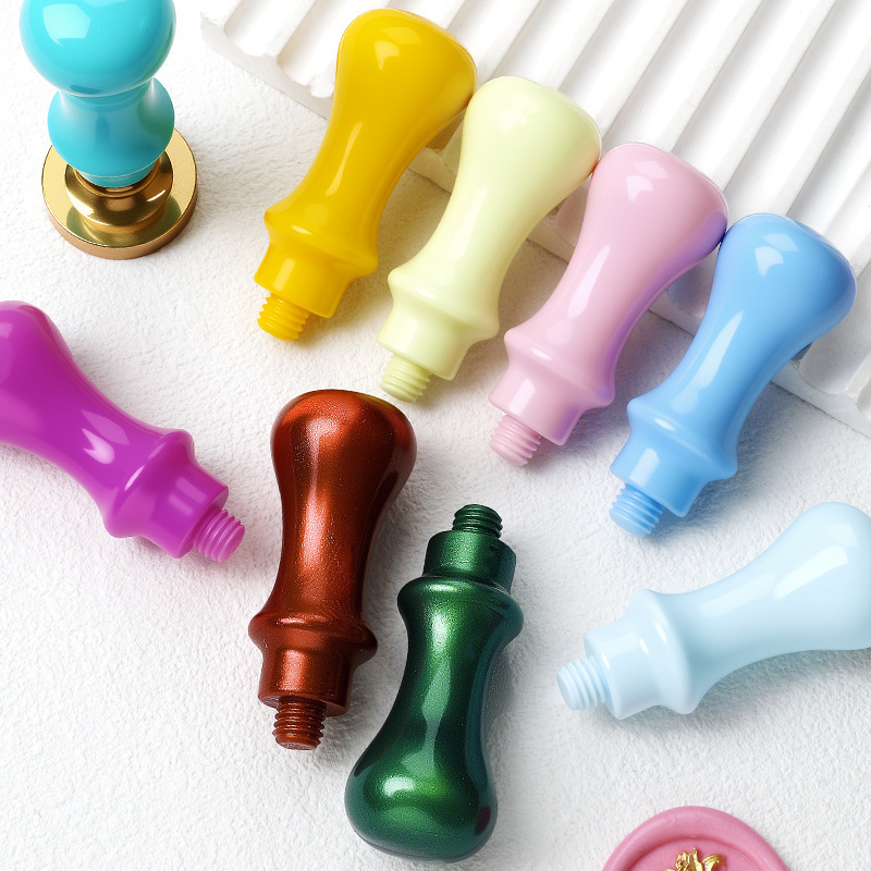 Fire Paint Seal Stamp Handle, Complete Set of Tools, Bubble Handle, Cute Macaron Color Short Handle, Manufacturer Wholesale Handles Fire Paint Seal Stamp Handle, Complete Set of Tools, Bubble Handle, Cute Macaron Color Short Handle, Manufacturer Wholesale Handles