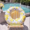 Two-valve checkered lemon ring