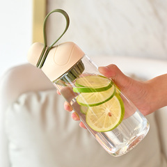 Summer Large Capacity Plastic Cup Cute High-Quality Lady On-the-Go Cup Outdoor Sports Water Bottle Portable Cup Wholesale