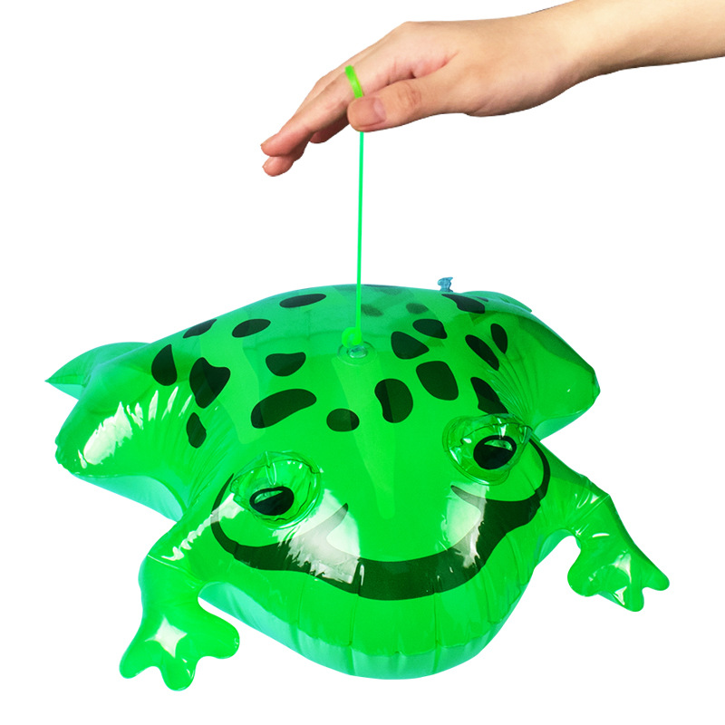 Viral frog floating light-up swimming frog balloon lonely frog children's toy street night market frog