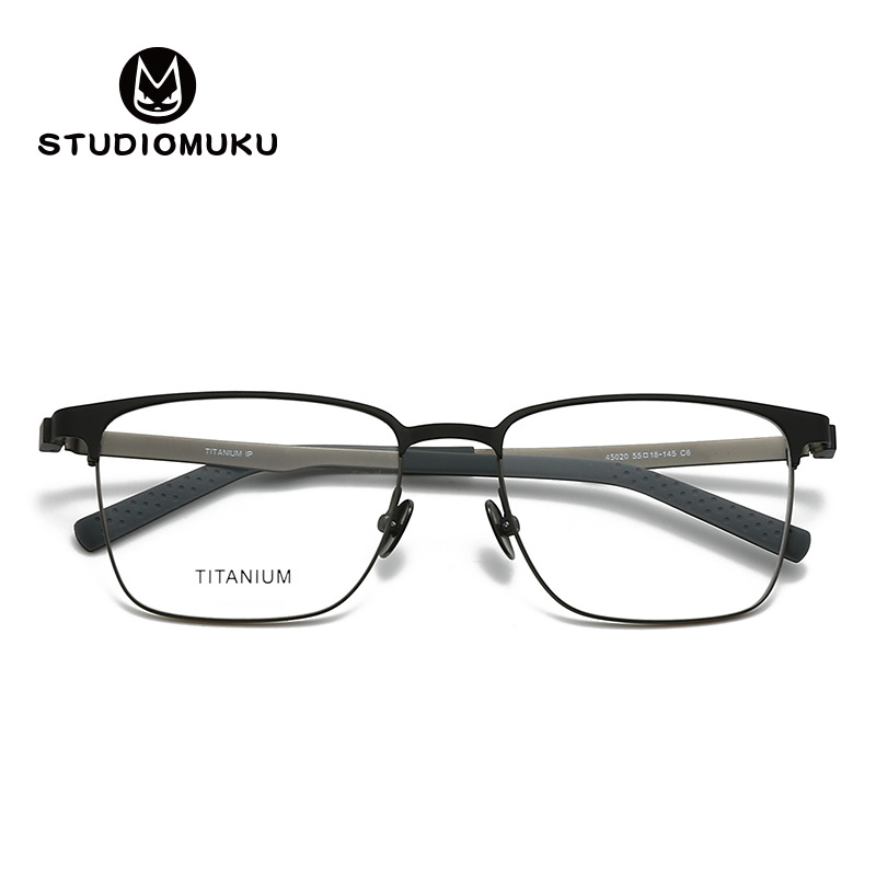 Las gafas de madera STUDIOMUKU pueden hacer que los niños se vean estables con monturas de gafas cuadradas y monturas de gafas