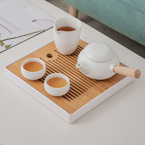全季酒店同款功夫茶具套装家用简约现代轻奢日式侧把壶茶壶功夫茶