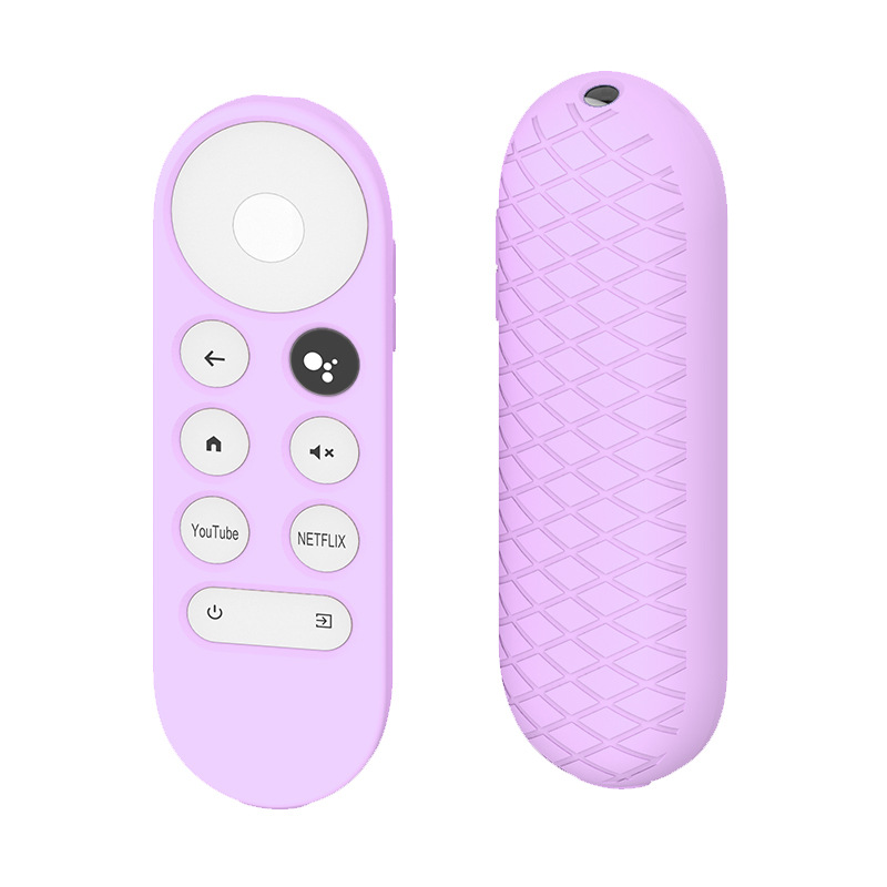 Aplicable al nuevo control remoto Google Chromecast 2020 cubierta protectora de silicona control remoto Google TV
