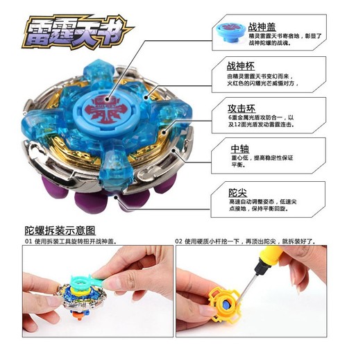 Audi Hurricane Soul 1 Generation Blue Ice Umbrella S Ground Explosion Black Armor Thunder Book New Competition Gyro Toy Double Diamond