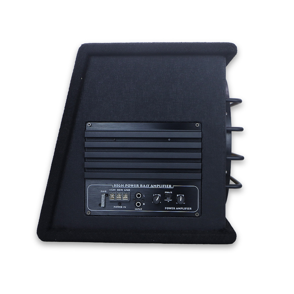 Manufacturer Supplies Car Audio 10inch Active Subwoofer with Amplifier Super Power Subwoofer Hs-1003