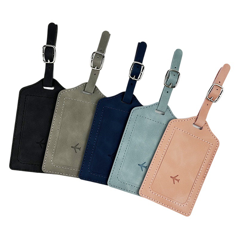 Pu cuero anti-magnético pasaporte bolsa equipaje etiqueta traje cuero anti-robo cepillo RFID pasaporte titular ID bolsa en stock pasaporte cubierta