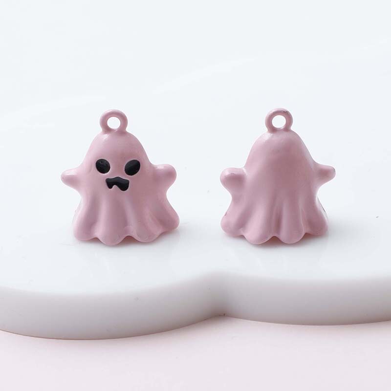 新款可爱风合金小幽灵万圣节阿飘挂件DIY饰品手链项链串珠配件|undefined