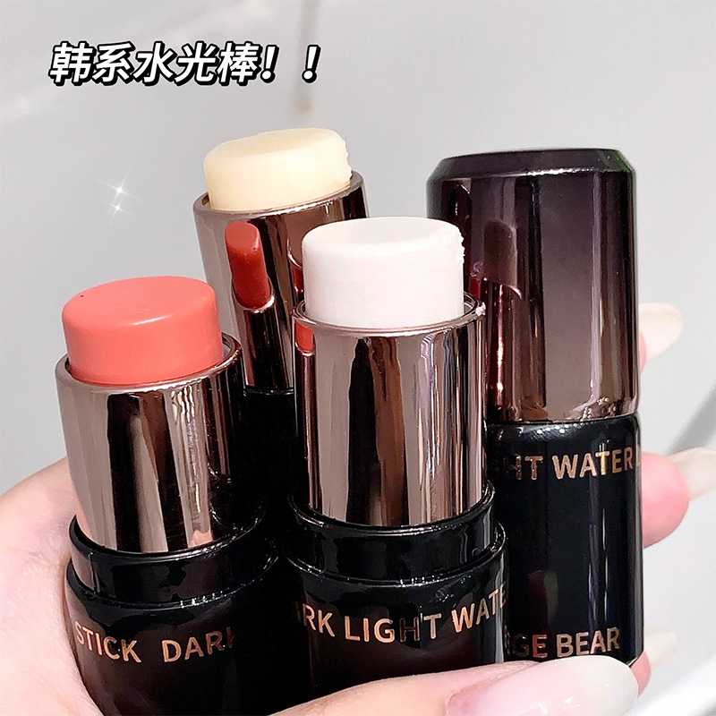 Gege Bear Dark Night Glow Highlighter Stick - Facial Brightening and Highlighting - Suitable for Students and Makeup