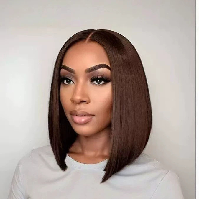 Cross-Border Hot-Selling Short Bob Wig 13*4 Body Wave Multi-Color Lace Short Bob Wig in Stock Cross-Border Hot-Selling Short Bob Wig 13*4 Body Wave Multi-Color Lace Short Bob Wig in Stock