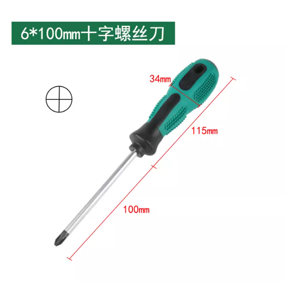 Destornillador cruzado destornillador pequeño destornillador de roscado con destornillador de flor de ciruelo casero magnético