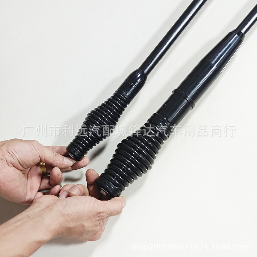 Car Antenna, Off-Road Vehicle Antenna, Thickened Decorative Antenna, Non-Damaging Installation by Drilling Holes, Can Be Directly Attached to the Front Bumper
