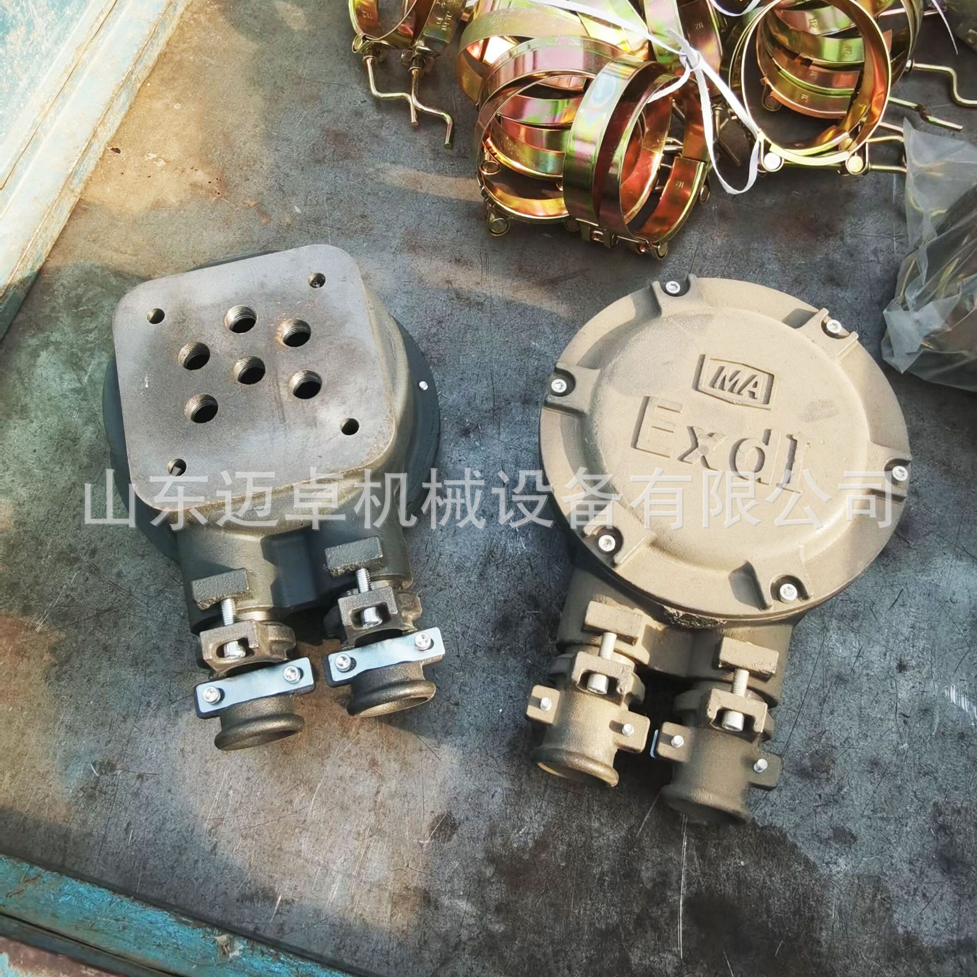 迈卓防爆电机接线盒 改装防爆电机接线盒 电机改防爆电机接线盒