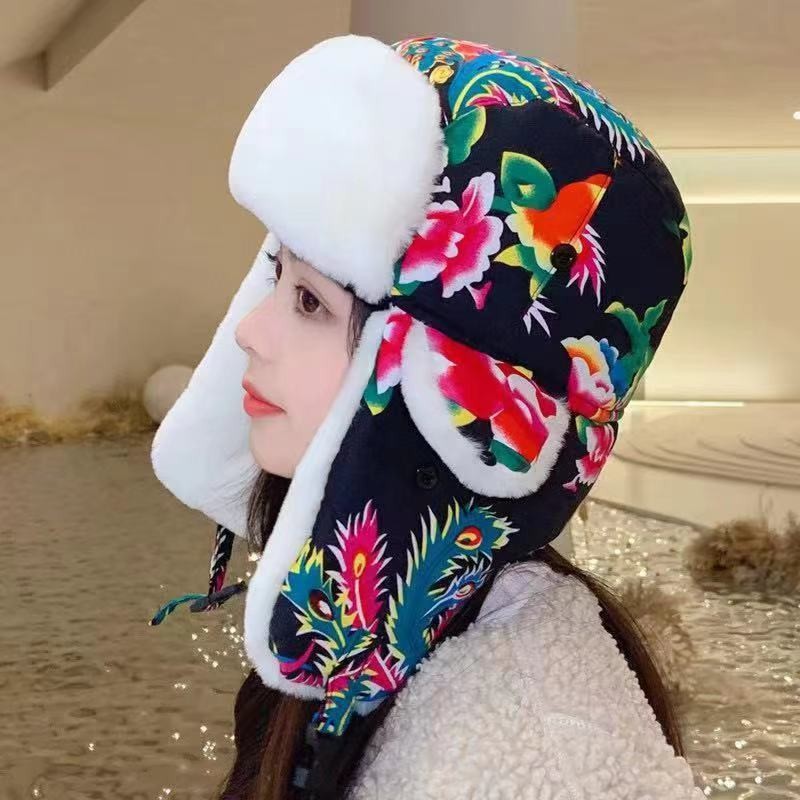 블랙[화이트 퍼]