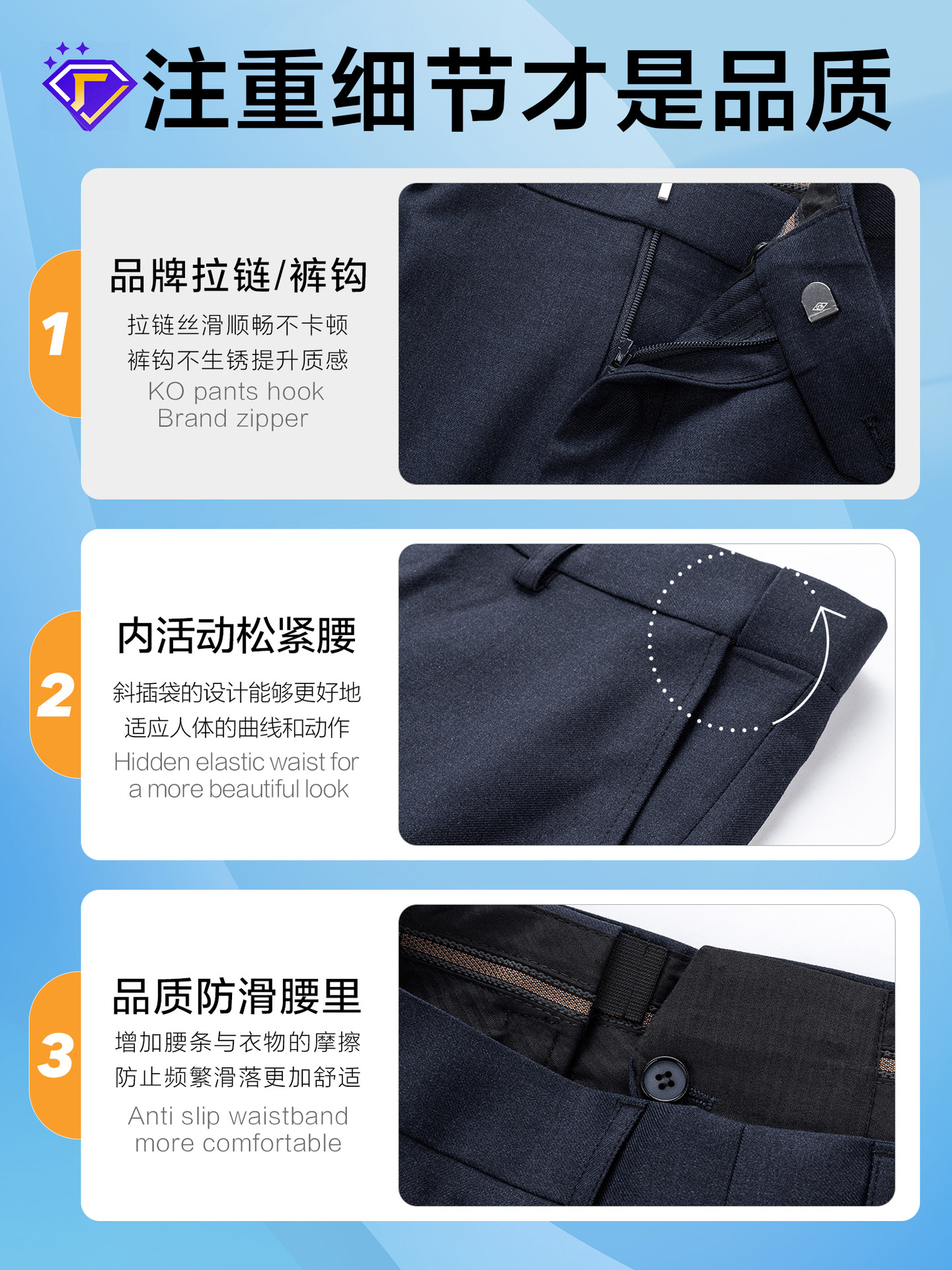 Área de viaje para hombres, trajes de negocios, trajes casuales para hombres, cuello plano trasero, herramientas bancarias abiertas.