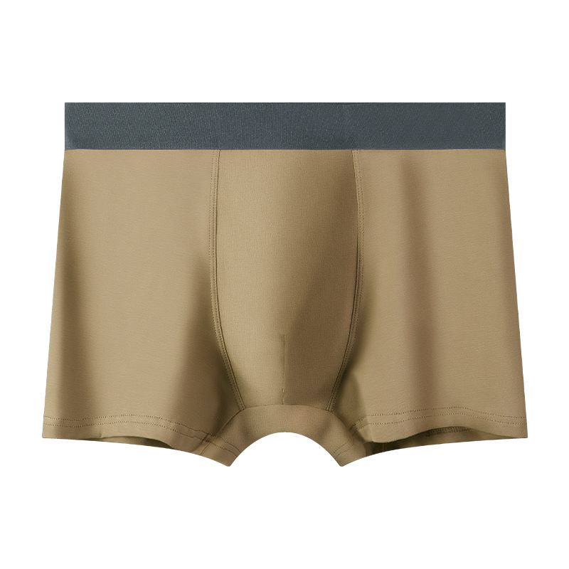 Ropa interior de hombre de algodón de alta elasticidad, sin costuras, calzoncillos de cintura media, estilo fino de verano, suave y agradable para la piel, lote mixto multicolor