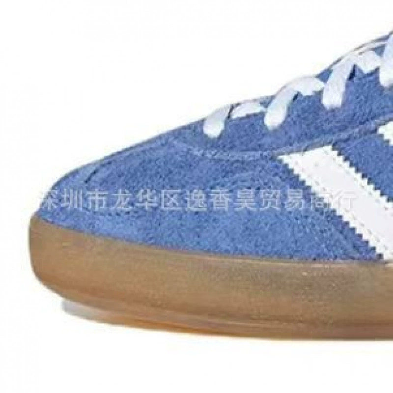 Dexun Samba Shoes Straw Berry Xiong Putian Chunyuan Samba Campus Retro liquid silver shell thick bottom heights women's shoes