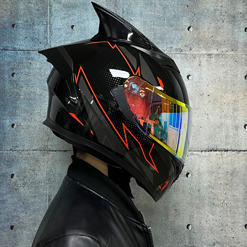 스타 심포니 레드 + 뿔 + 꼬리 (야간 투시 가능)