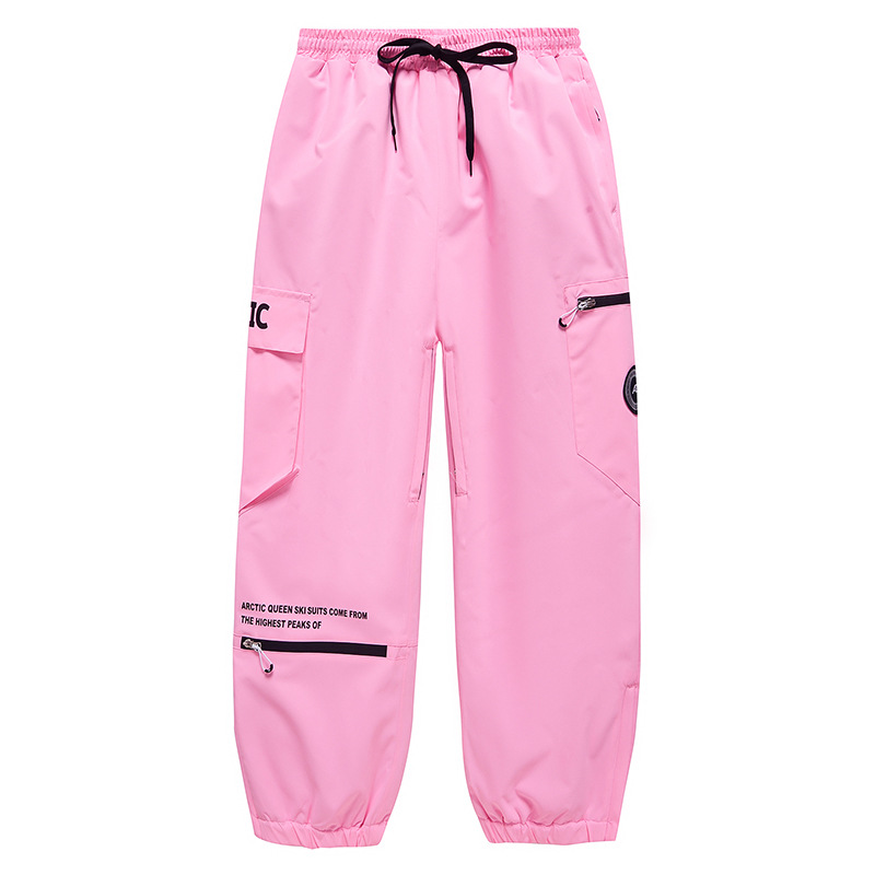 Traje de ropa para niños para hombres y mujeres, ropa y pantalones de snowboard y esquí de doble tabla para exteriores de invierno, a prueba de viento, repelente al agua y cálido._voghion.com
