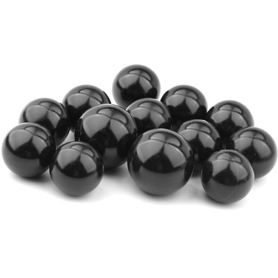 天然砭石球 黑球七星阵摆件球 供佛家居工艺品现货批发|ru