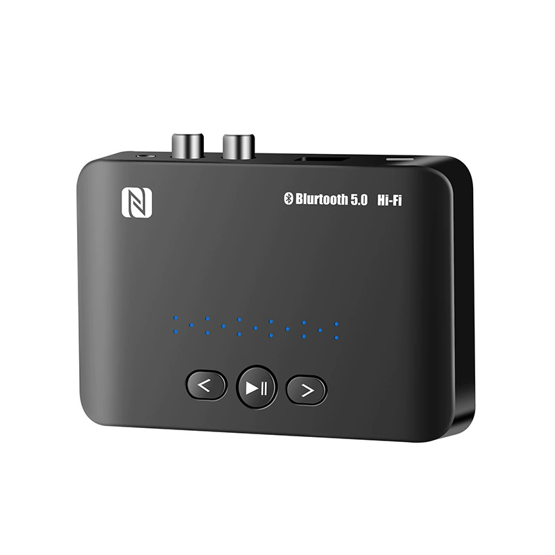 Получатель Bluetooth NFC5.0 без аудио адаптера, старое питание, размещенный динамик, универсальное вставление 3.5 и RCA, USB-диск