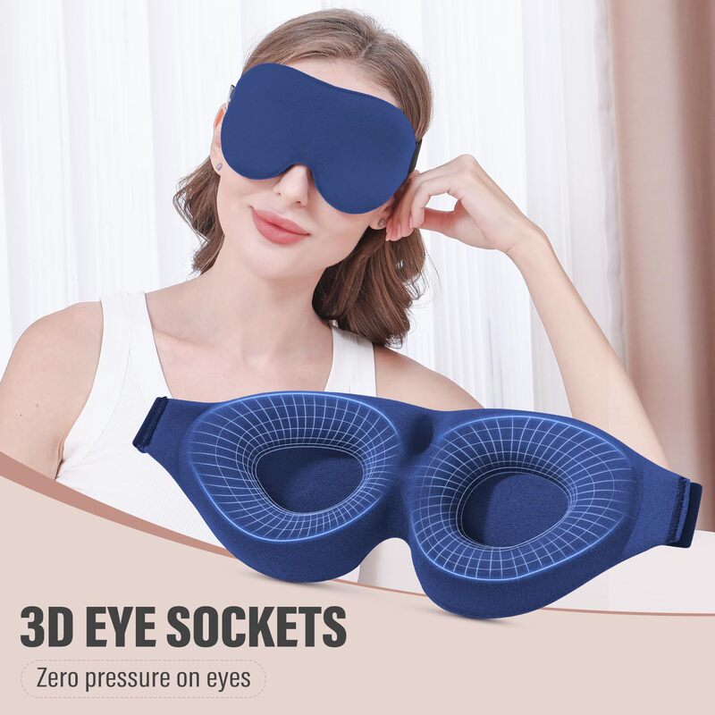 スロースプリングスポンジアイマスクアマゾンクロスボーダー热い贩売3D遮光アイマスク軽やかなストレスのない睡眠アイマスク卸売|undefined