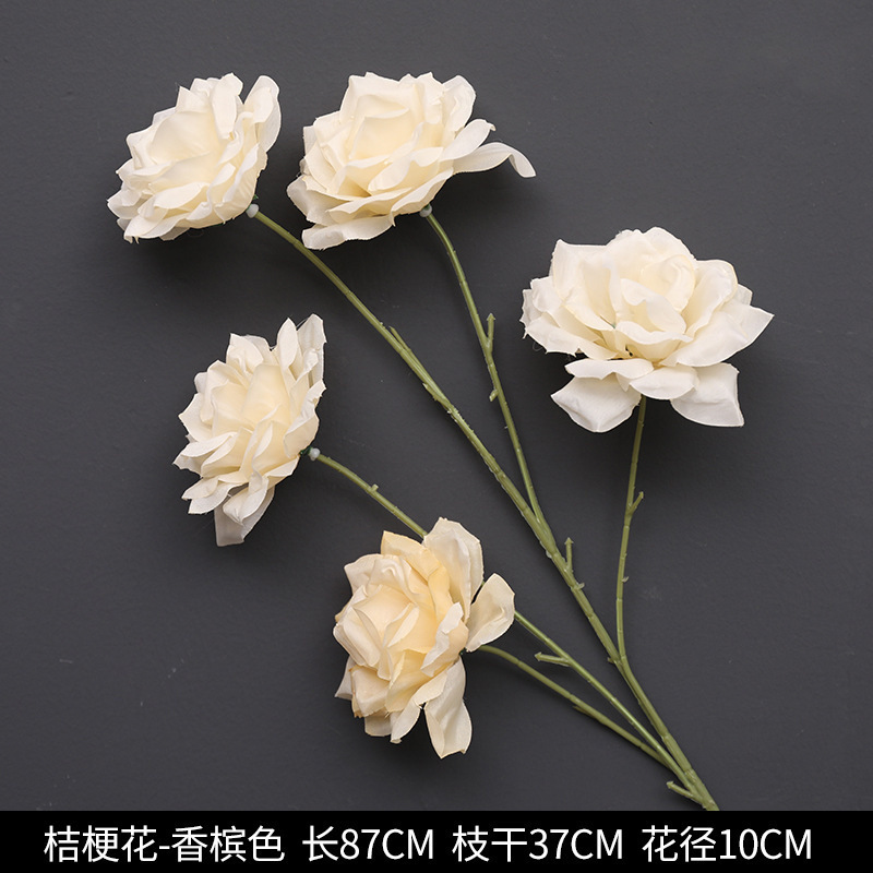 香槟色仿真花婚礼婚庆场地场景布置道具结婚装饰花艺花材假花批发|undefined