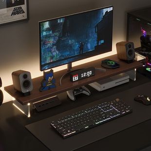 Computer Elevated Acrylic Suspension Display Bracket Household Desktop Stand Storage Adjusting Rack