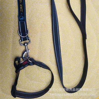 工作犬执勤巡逻牵引带 扑咬快放带 训犬激发带牛皮双头牵引窒息链|ru