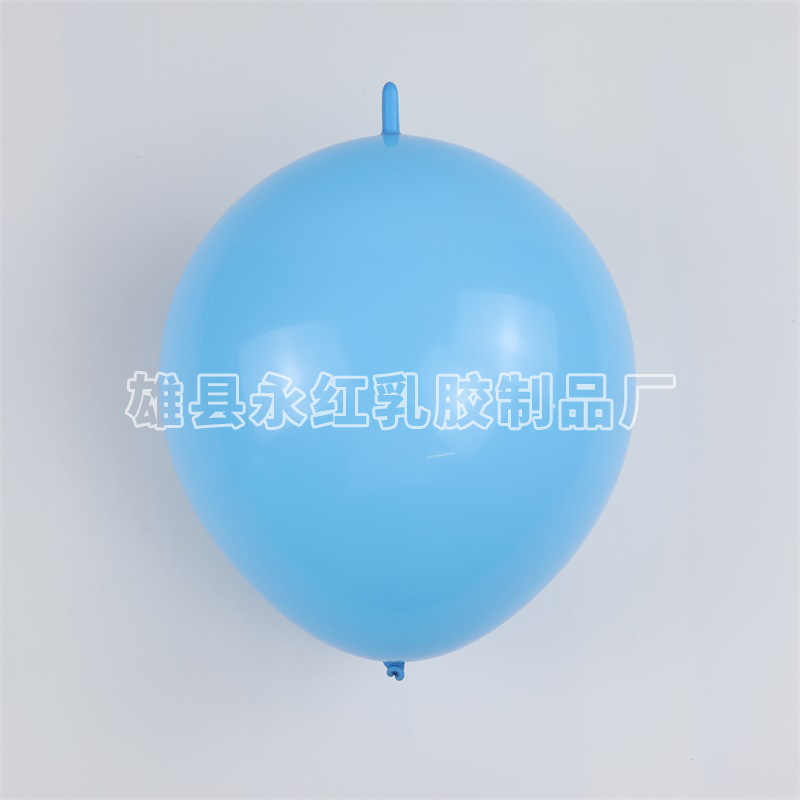 Balón de cola de 6 pulgadas / 10 pulgadas, mercado nocturno, decoración, diseño, conexión de globo, forma de dragón, globo de macarón