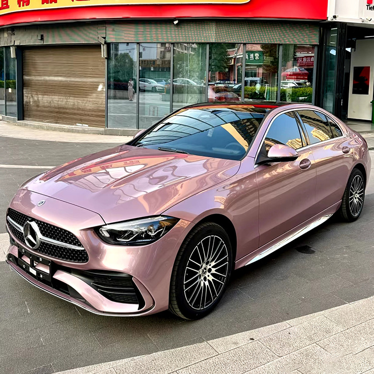 Factory in stock wholesale car color change film body color change self-repair film TPU crystal metal body color change film
