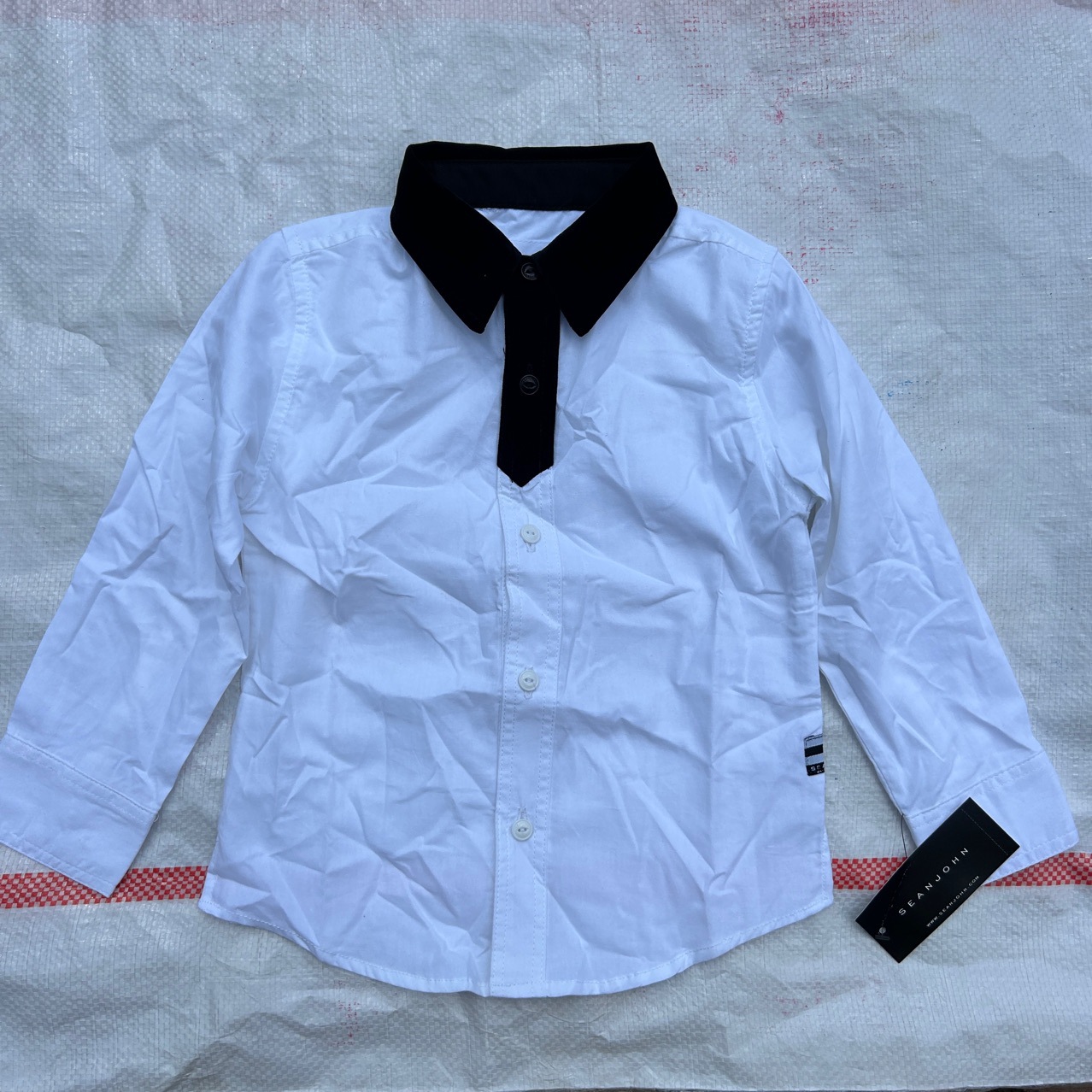 Camisas infantiles de comercio exterior camisa de algodón de manga larga para niños y niñas camisa de primavera y otoño para adultos pequeños