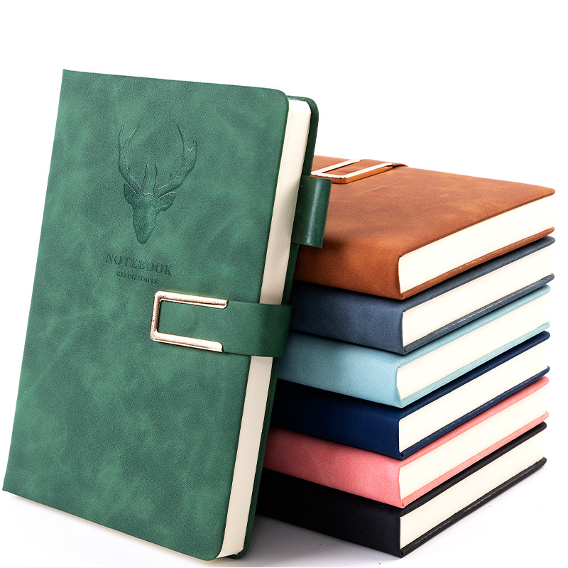 A5노트 맞춤형 두껍게 만든 노트북 피부감 비즈니스 심플 대학생 일기장 업무 회의장