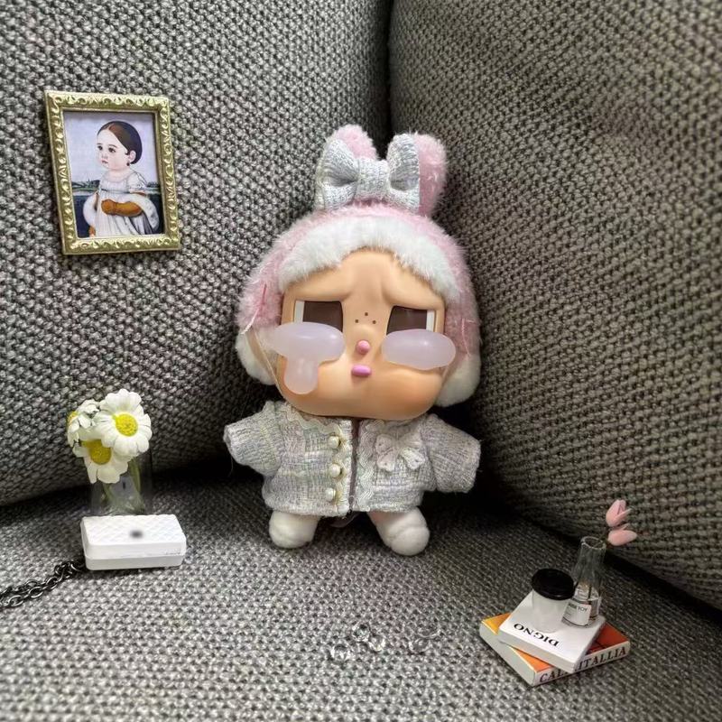 【仅娃衣】泡泡玛特CRYBABY哭娃眼泪工厂娃衣小香风套装00|undefined