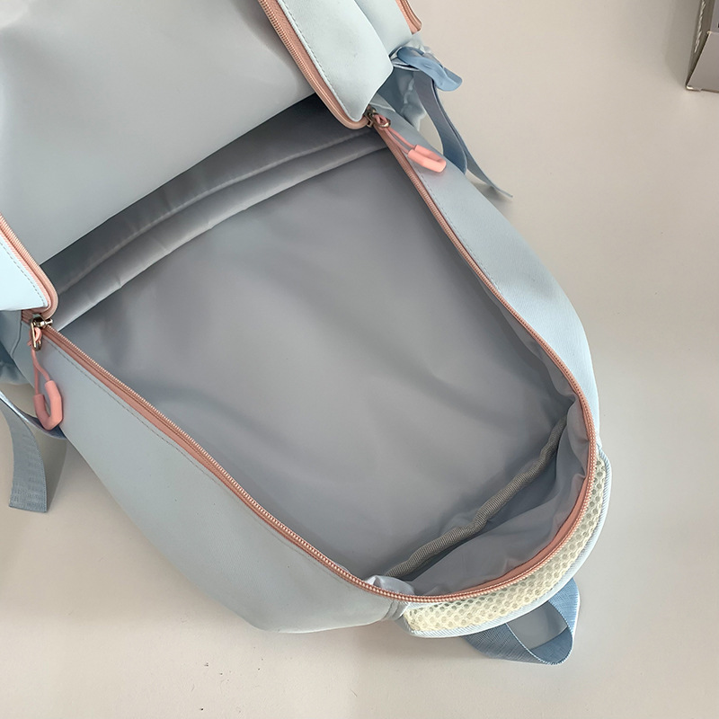 Nueva mochila simple, tendencia, estilo universitario retro, mochila escolar para estudiantes de secundaria y preparatoria, mochila para computadora de viaje de gran capacidad