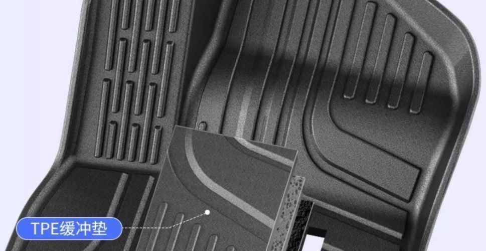 Cayenne car floor mats, Porsche Cayenne floor mats, upTPE model, fully specialized for new energy vehicles, ecoenne11 black