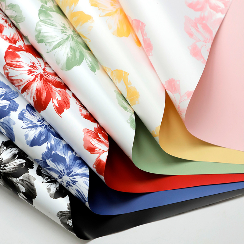 Flor Xi plumage papel de embalaje de flores flores de flores impermeable florista elegantemente florista diy regalo papel de embalaje de flores