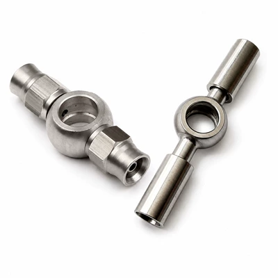 with ball head, hollow screw | Tubing