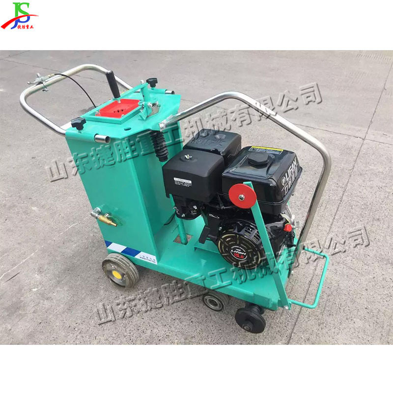 Nueva y vieja máquina de grabado de pavimento de concreto máquina de corte de pavimento de empuje manual pequeña pista de aeropuerto máquina de corte de costura ancha