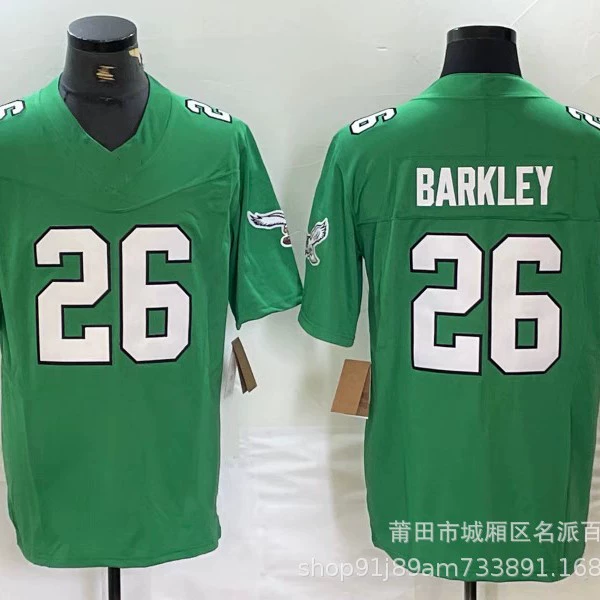 Игровая футболка NFL Philadelphia Eagles Barkley Hurts Eagles, импортный товар