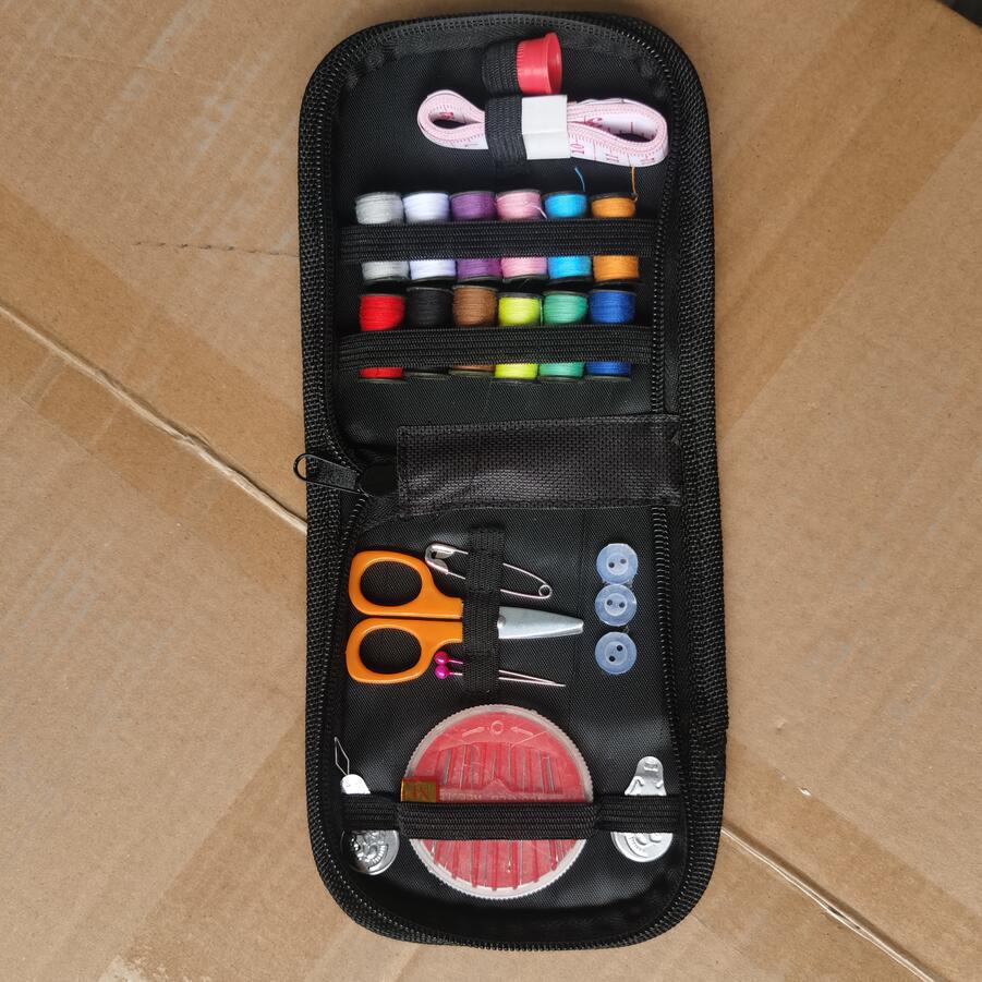 Caja de aguja portátil, herramienta de coser doméstica, 10 piezas de caja de aguja, conjunto de herramientas de coser, caja de aguja