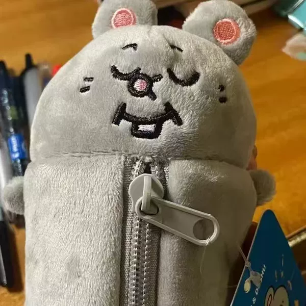Meiji and rat pencil bag